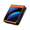 thumbnail image 4 of Decase for Motorola Razr 40ultra Shockproof Phone Case,Slim High-quality PU Leather Lightweight Anti-Scratch Durable Protective Cover for Motorola Razr 40ultra,Orange, 4 of 7