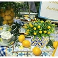 thumbnail image 3 of RuWeoMaa Amalfi Coast Party Decor 3PCS Lemon Table Centerpiece Decor and Artificial Lemon Branches Capri Positano Lemon Party Supplies for Capri Mediterranean Wedding Birthday Baby Shower Party Decor, 3 of 7