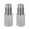 thumbnail image 2 of 2pcs Stainless Steel Extension Pipe Fitting With A Filter Length 2.3 Inch Thread Size M18x1.5, 2 of 9