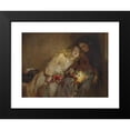 thumbnail image 2 of George Elgar Hicks 14x12 Black Modern Framed Museum Art Print Titled - The Return Home (1873), 2 of 5