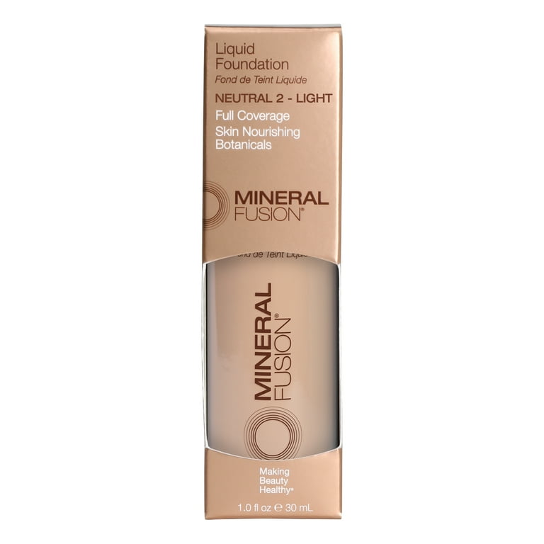 Mineral Fusion Anti-Aging Liquid Foundation, Matte Coverage