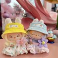 thumbnail image 2 of Mini ropa de muñecas de felpa para niños, accesorios de traje, vestido arrugado, Kpop, Exo, Labubu II de Corea, regalo DIY, 2 of 5