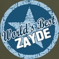 thumbnail image 3 of CafePress - Worlds Best Zayde Dark T Shirt - Men's Classic Graphic Cotton T-Shirt, 3 of 4