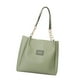 thumbnail image 2 of Bolso de mano para mujer, bolso de hombro, bolso de compras con cremallera de gran capacidad a la moda. Verde, 2 of 9
