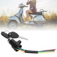 thumbnail image 2 of HURRISE Serrure Électronique pour Vélo Électrique, Interrupteur de Serrure Électronique pour Vélo Électrique, Ensemble de 5 Serrure d'Alimentation pour Vélo Électrique Scooter Électrique, 2 of 10