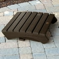 thumbnail image 4 of Highwood AD-OTL1-ACE Adirondack Folding Ottoman, Weathered Acorn, 4 of 10