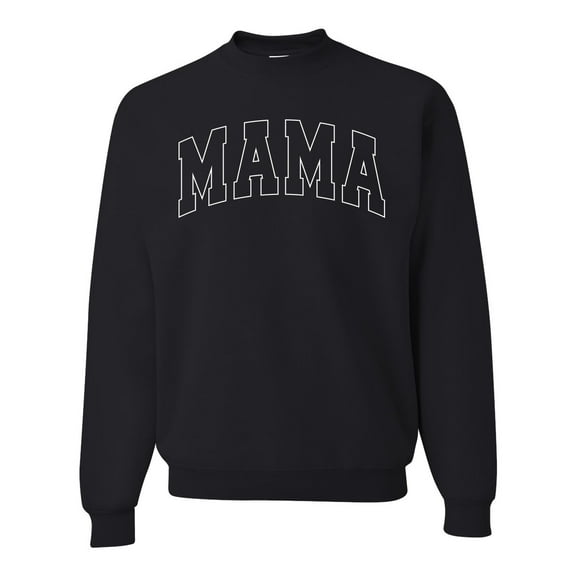 Wild Bobby MAMA Varsity Letters Unisex Crewneck Sweatshirt