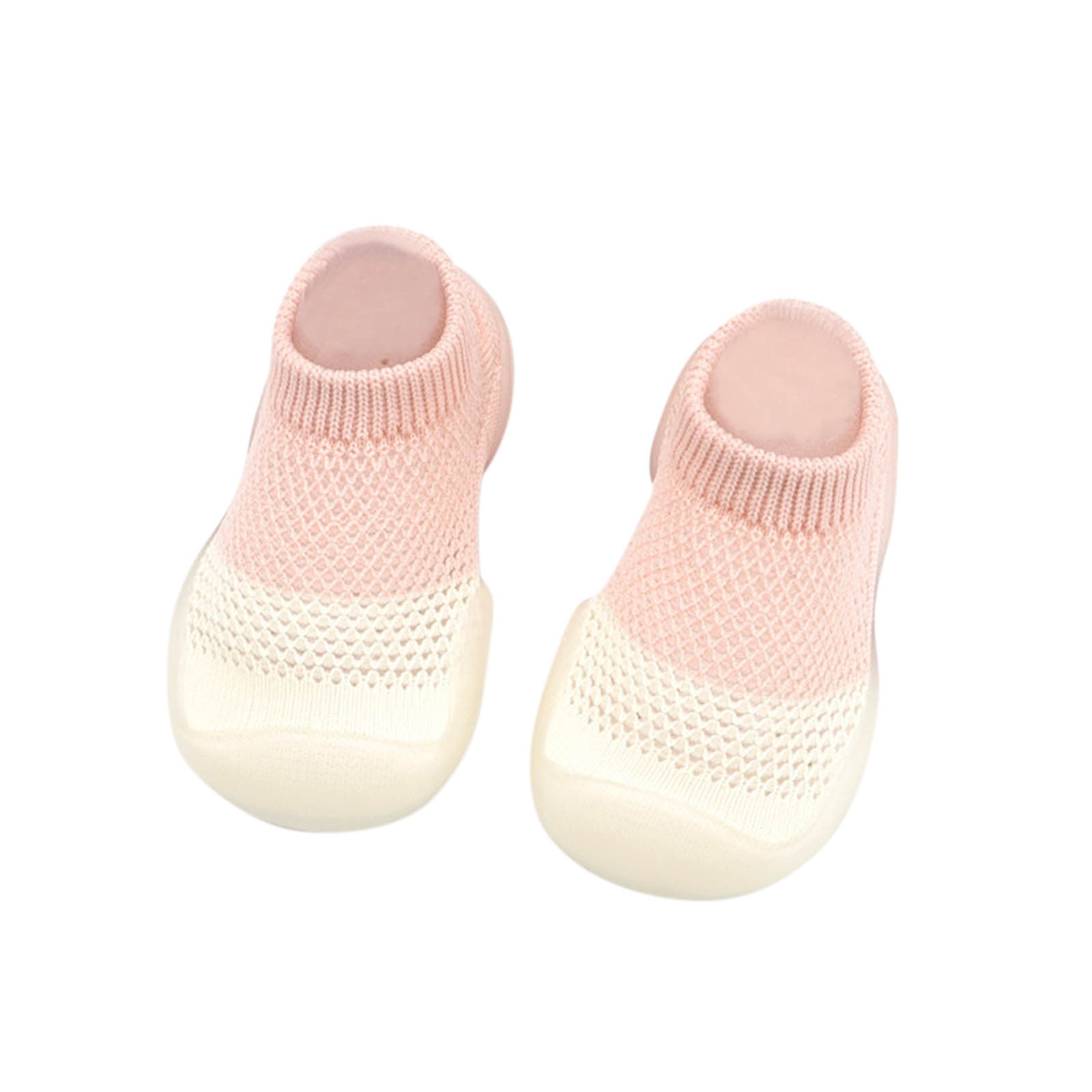 MPWEGNP Walkers Mixed Indoor Elastic Baby Mesh First Shoes Toddler ...