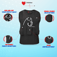 thumbnail image 2 of LVAD HeartMate 2 & 3 Women Black Tank Top shirt | Comfortable LVAD Medical Tank Top with Battery & Controller Pockets | HeartMate II , III Clothing, S-4XL, 2 of 7