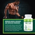 BCAA Supplement Muscle Building Post Workout Supplement Increase Protein Synthesis Extra