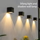 thumbnail image 2 of Inteprter Lámpara de pared cuadrada a prueba de polvo luz nórdica sólida buena transmisión decoración interior exterior paisaje ecológico Iluminación y accesorios, 2 of 6