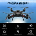 thumbnail image 5 of Poseidon-Pro Ⅱ Black Fisherman MAX Heavy Lift Fishing Drone with 7.0 LBS Bait Capacity, 1.5KM Long Casting Range, IP67 Waterproof Foldable Drone with 4K Camera for Adults (Advanced Set), 5 of 17