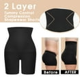 thumbnail image 3 of MISS MOLY Women's Plus Size Shapewear Tummy Control High Waist Shorts Shaping Boyshorts Butt Lifting Panties, 3 of 6
