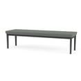 thumbnail image 2 of Amherst Steel Reception Waiting 18.5" 3 Seat Bench / Charcoal Steel / Light Gray, 2 of 3