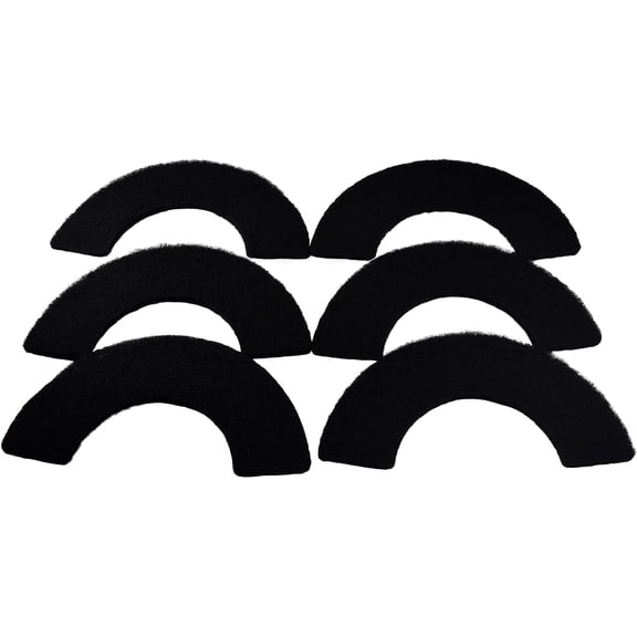 HQRP 6-Pack Carbon Filters Compatible with Litter-Robot 4 Cat Litter Box Filters Replacement