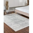 thumbnail image 5 of Unique Loom Decatur Collection Area Rug - Static (2' 2" x 3' Rectangle Ivory/Gray), 5 of 7