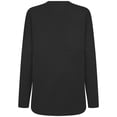 thumbnail image 3 of Women's Levelwear Black Detroit Tigers Oversized Beaudry Sizzle Top, 3 of 3