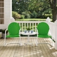 thumbnail image 5 of Kingfisher Lane 3 Metal Outdoor Seating Set in Grasshopper Green, 5 of 7