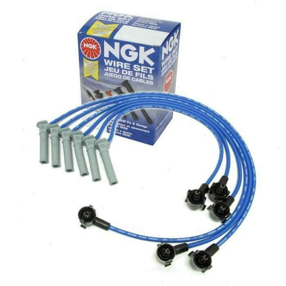 NGK Spark Plug Wire Set compatible with Ford Ranger 4.0L V6 2001-2011