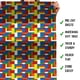 thumbnail image 5 of [ Papel de Regalo CENTRAL 23 Bloques de Construcción 6 Hojas 69x48 cm ], 5 of 7