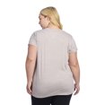 thumbnail image 2 of Reebok Women's and Women's Plus Legacy Core Knit Performance T-Shirt, Sizes XS-4X, 2 of 4