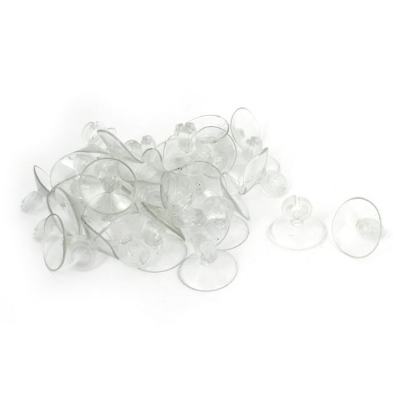 Unique Bargains 40Pcs Aquarium Fish Tank Suction Cups Suckers Clips for 6mm Air Line Tube Pipe