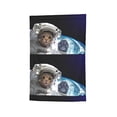 thumbnail image 6 of Wukai Cat Astronaut Print Garden Flag 12.5x18 Inch Double Sided Sun-resistant Rain-resistant, Wrinkle-resistant Colorfast(Only Flag), 6 of 7