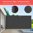 thumbnail image 5 of Pirecart 118" x 71" Retractable Side Screen Awning, UV Resistant, Waterproof Patio Privacy Screen, 5 of 9