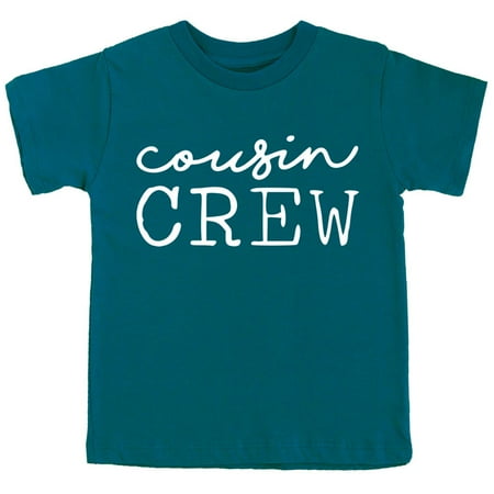 

Cousin Crew Cursive T-Shirts and Bodysuits for Baby and Toddler Fun Family Matching Outfits Oceanside Shirt 2T