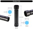 thumbnail image 3 of Durability Carbon Steel 204mm Wrench M34-40 Basin Socket Wrench for Plumbing and Repair Tasks Tap Pipe Maintenance, 3 of 8