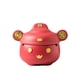thumbnail image 1 of Monstrate Cenicero ingenioso tapa encantadora suministros de limpieza Dios de la riqueza adornos clásicos astutos sala de estar Oficina Suministros de limpieza para el hogar Rojo, rojo 14.5*11*10, 1 of 6