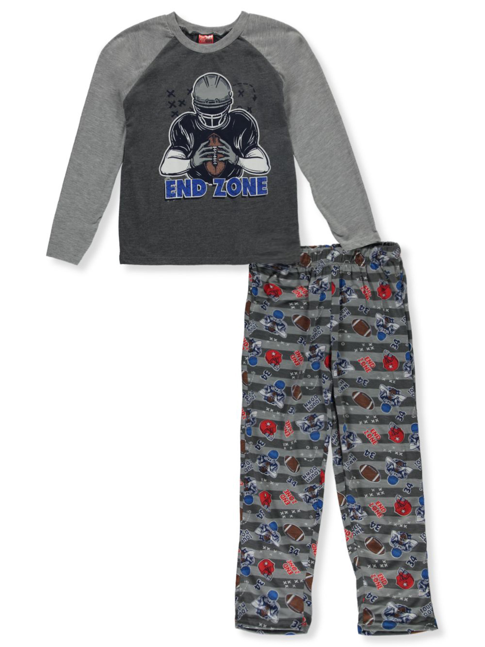 Tuff Guys Boys Sleepwear Micro-Fleece PJ Pajama Bottoms Pants Set 4 Pack