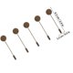 thumbnail image 2 of unbranded 10Ud Base De Lapel Pin Redonda En Aleación Café Para Proyectos De Joyería DIY, 2 of 8