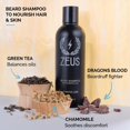 thumbnail image 2 of Set de champú y acondicionador para barba ZEUS Softan hidrata 240 ml, 2 of 6