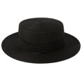 thumbnail image 2 of Sombrero Lanzom para mujer, ala ancha, de paja, para barco, plegable, 2 of 6