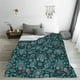 thumbnail image 5 of Fotbe Vintage Floral Manta de Franela Acolchonada con Estampado, Súper Suave y Esponjosa, Extra Grande para Sofá, Cama, Uso Todo el Año-40"x30", 5 of 7