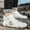 N-White, variant on Men's foreign Trade Mountaineering Men's athletic Sneaker Shoes Men's Shoes Spring and Summer Outdoor Shoes Anti Slip off Road Climbing Shoes Breathable Sports Shoes Lightweight Hiking Shoes