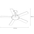 thumbnail image 4 of Ventilador de techo Masterfan Ventilador Esparta 52 Satinado, 4 of 4