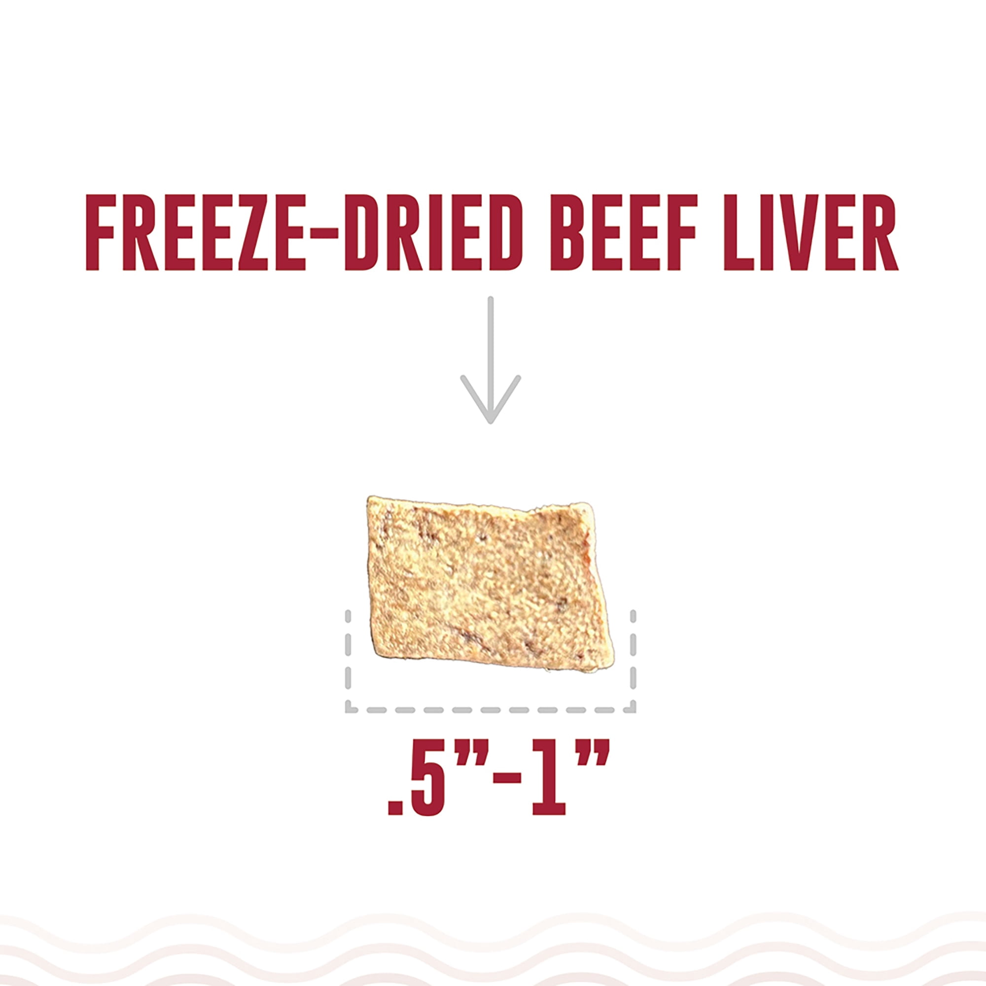 Icelandic+ Land & Sea: Wild Caught Cod Skin & Freeze-Dried Beef Liver - 2.4oz Bag, Dog Treat & Food Topper, 2 Ingredients, No Preservatives, Natural