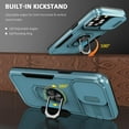 thumbnail image 5 of Case for iPhone 15 Pro Phone Case iPhone 15 Pro Case, with Slide Camera Cover and Stand Ring, Support Magnet Car Mount, Military Grade, Heavy Duty, for iPhone 15 Pro Case Grey, 5 of 12