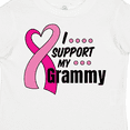 thumbnail image 4 of Inktastic Breast Cancer Awareness I Support My Grammy with Pink Ribbon Boys or Girls Toddler T-Shirt, 4 of 5