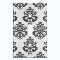 thumbnail image 2 of Metal Light Switch Plate Outlet Cover (Damask Gray - Single Toggle), 2 of 2