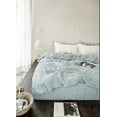thumbnail image 4 of Pavish Export Cotton Duvet Cover In Blue Melange (3 PCS), Duvet Cover and Two Pillowcases Custom Size Duvet Cover Set Soft Bedding Duvet Cover Queen, 4 of 4