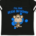 thumbnail image 4 of Inktastic I'm the Little Brother with Cute Monkey Boys Toddler T-Shirt, 4 of 5