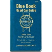 Kelley Blue Book Used Car: Consumer Edition January - March 2017 (Paperback - Used) 1936078422 9781936078424
