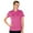Raspberry, variant on Monterey Club Women's Pique Solid Golf Polo Shirt #2060