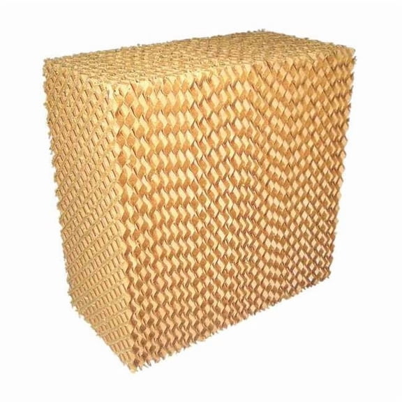 Evaporative Cooling Pad, Kraft Paper, 44-1/2 in H x 48 in W x 8 in D