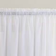 thumbnail image 4 of No. 918 Emily Sheer Voile Door Sidelight Curtain Panel, 28"x72", White, 4 of 6