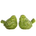 thumbnail image 1 of Urban Trends Collection 14118-AST Ceramic Bird Figurine - Apple Green, 1 of 1