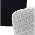 thumbnail image 3 of Simply Daisy 24" x 17" Plush Microfiber Navy Key Stripe Bath Mat, 3 of 5